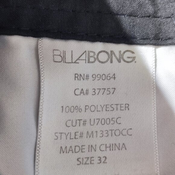Billabong board shorts men's size 32 grey colour with stripes pattern swim wear - Picture 5 of 10